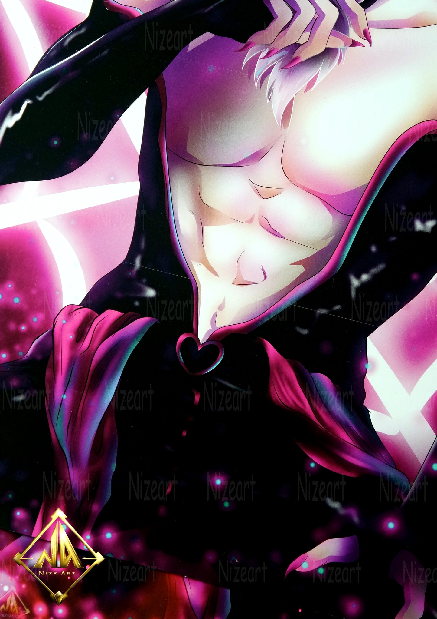 Angel & Fat Nugget Print