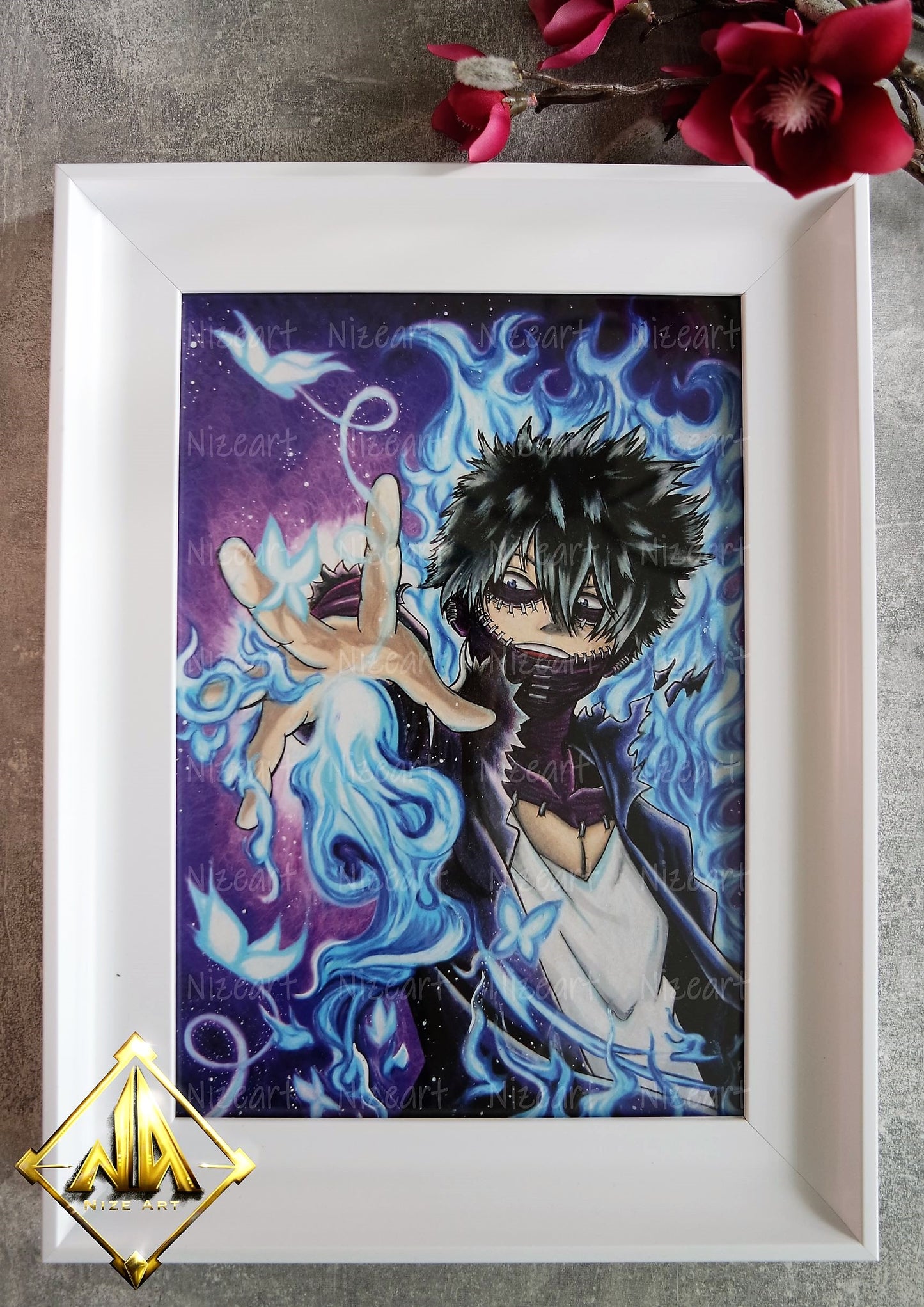 Angel & Fat Nugget Print