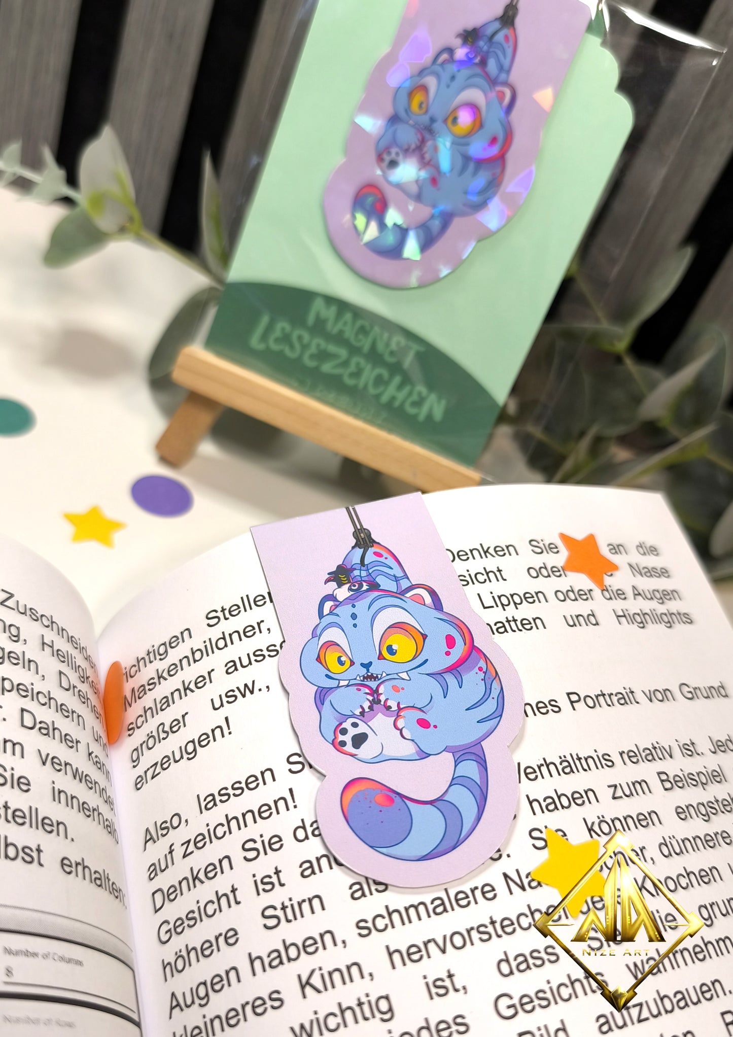 Magnetische Lesezeichen Tagebücher Maomao