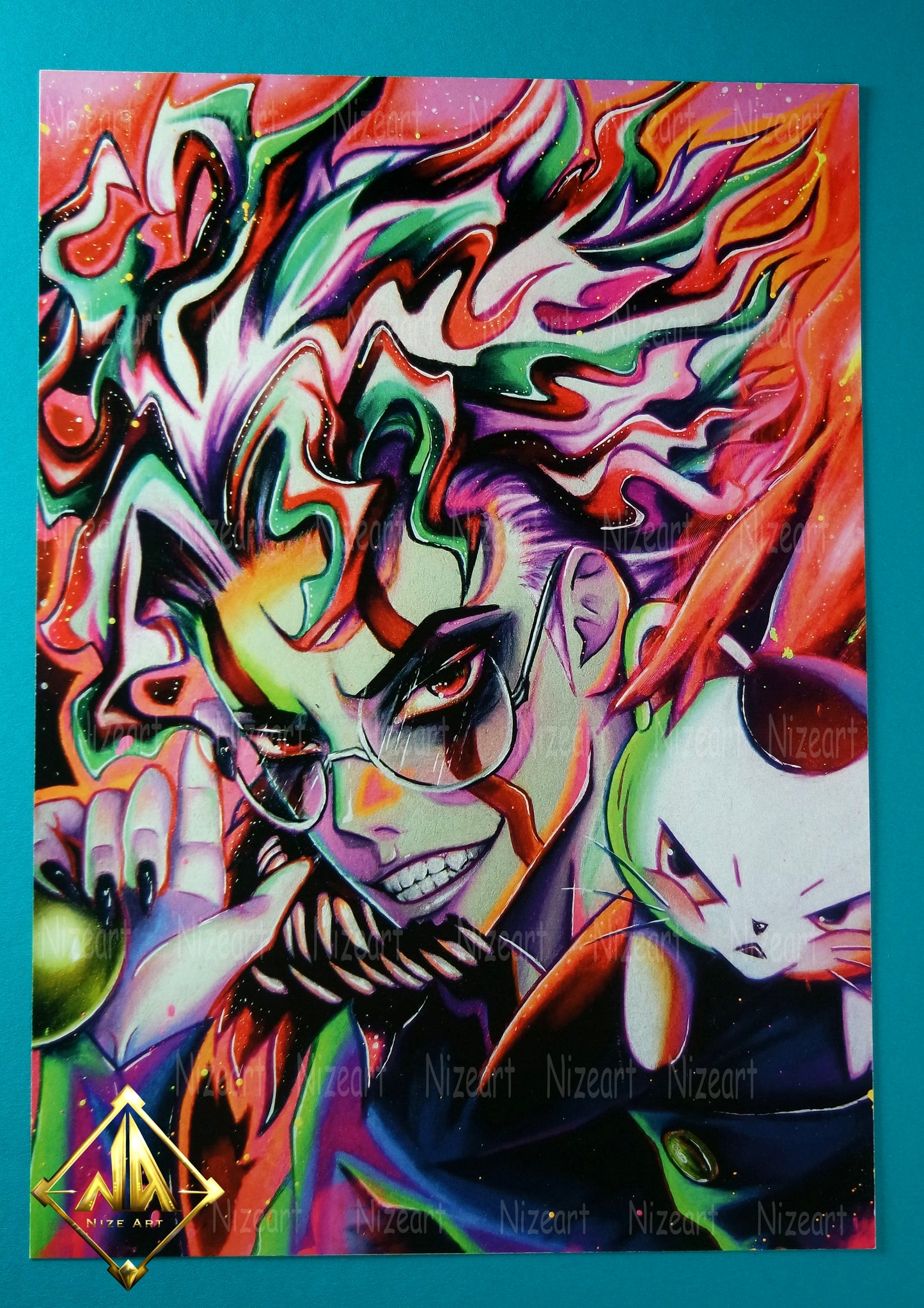 Angel & Fat Nugget Print