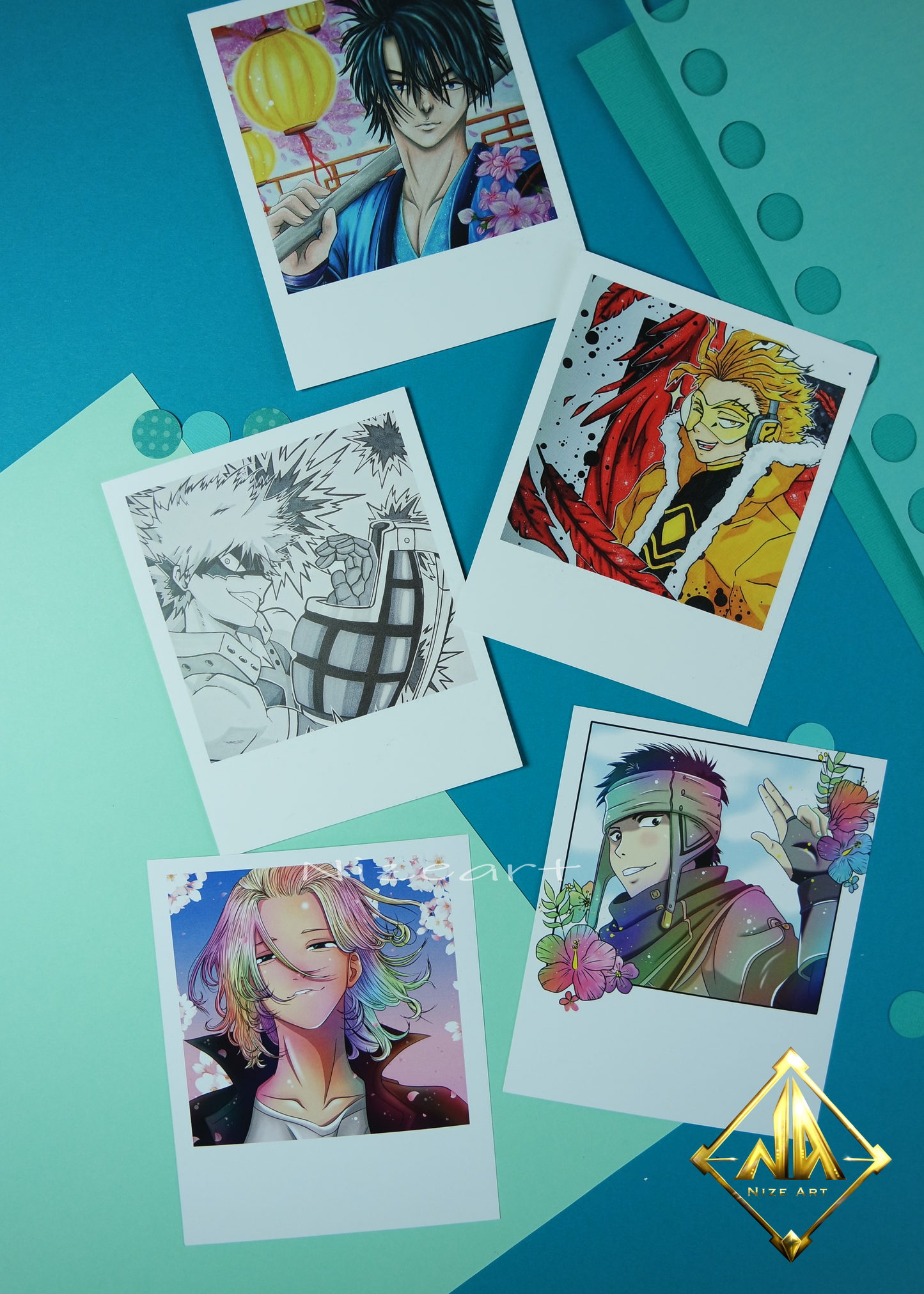 Angel & Fat Nugget Print