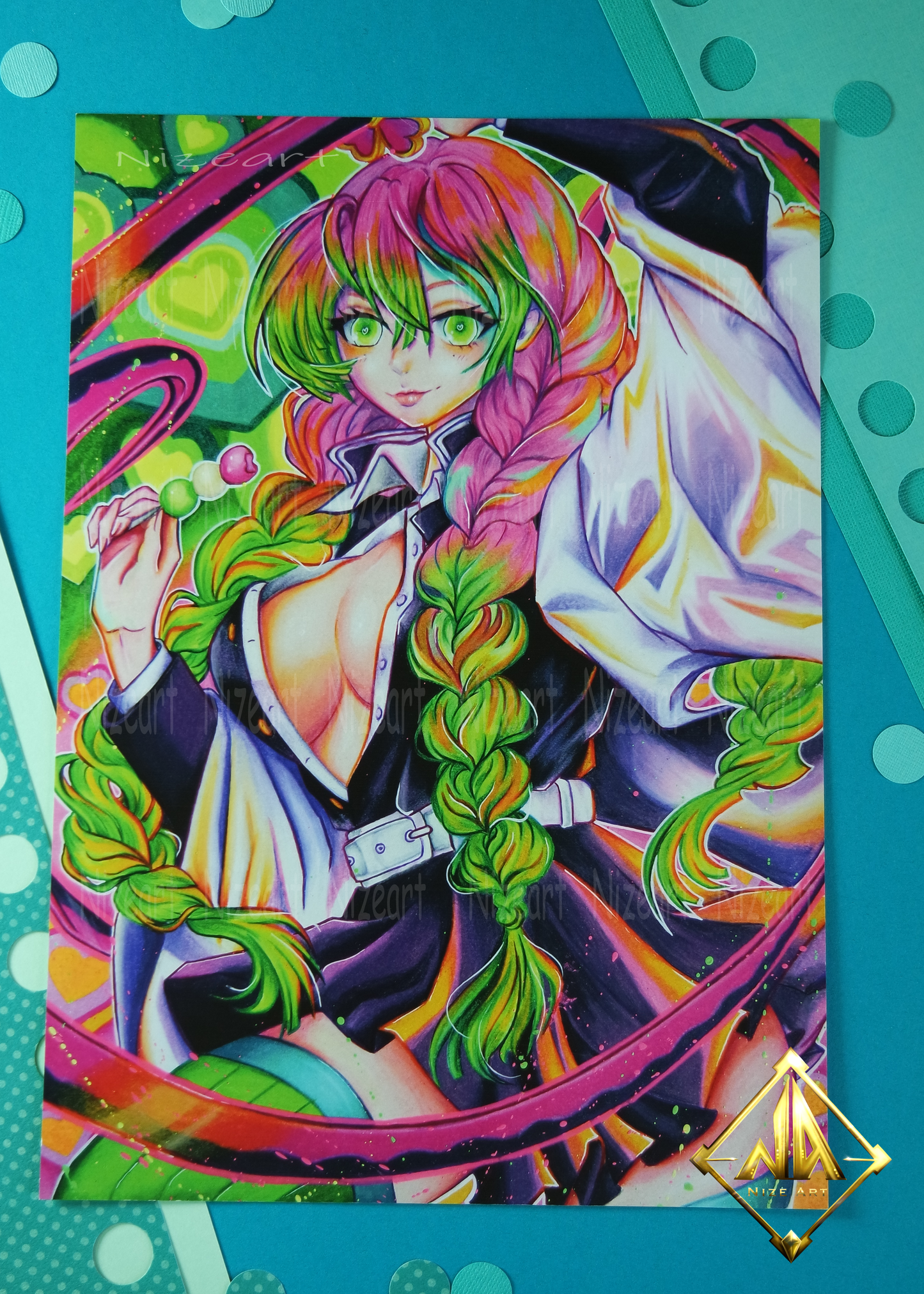 Angel & Fat Nugget Print