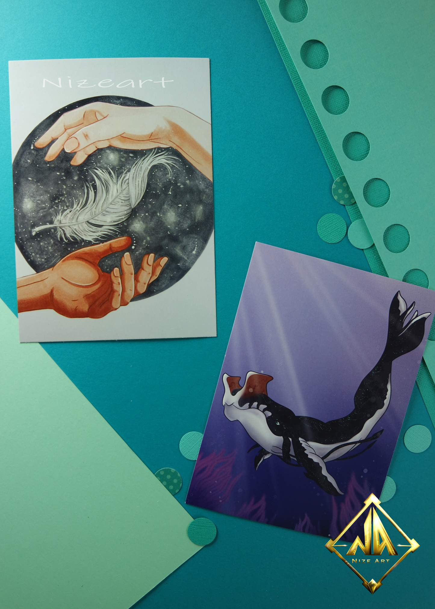 Tulkun+ Symbol Frieden - Postkarte