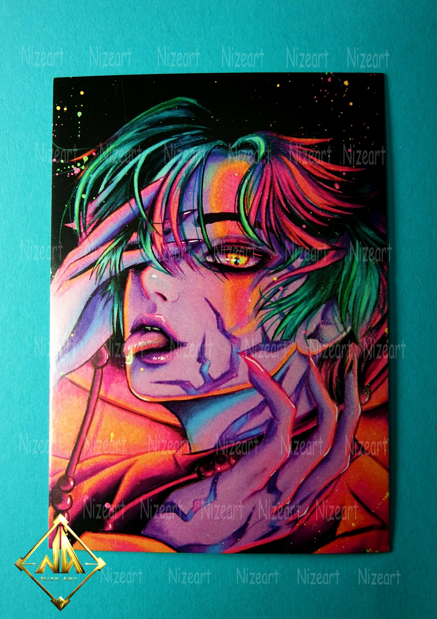 Angel & Fat Nugget Print