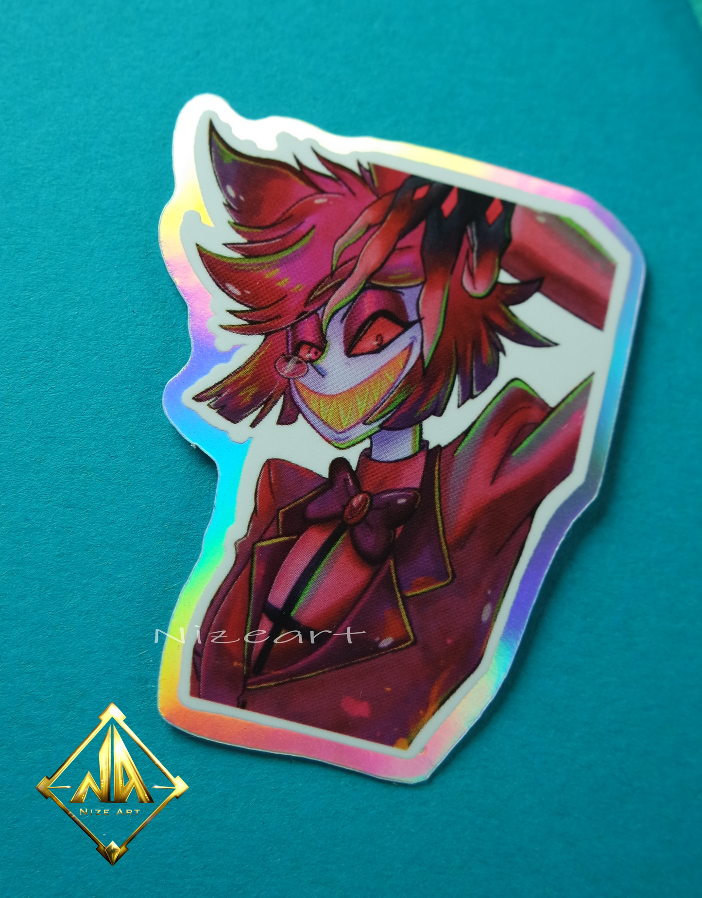 Hazbin Hotel - Sticker Holografisch