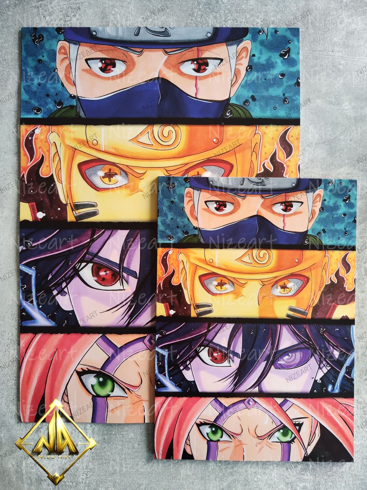 Naruto Team 7 Poster