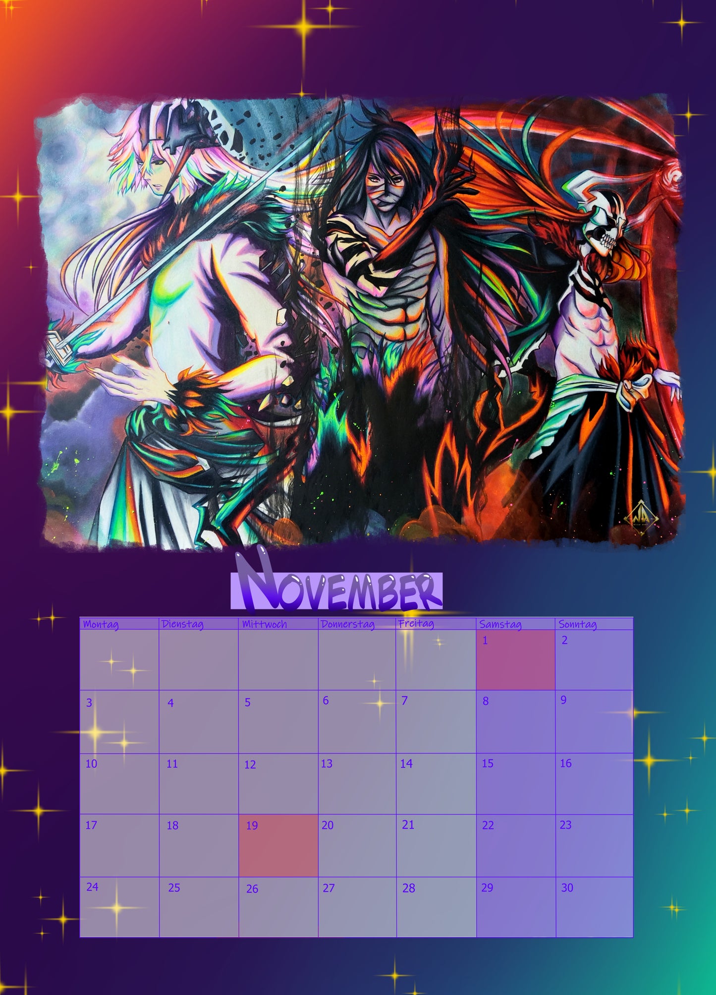 Anime Kalender 2025