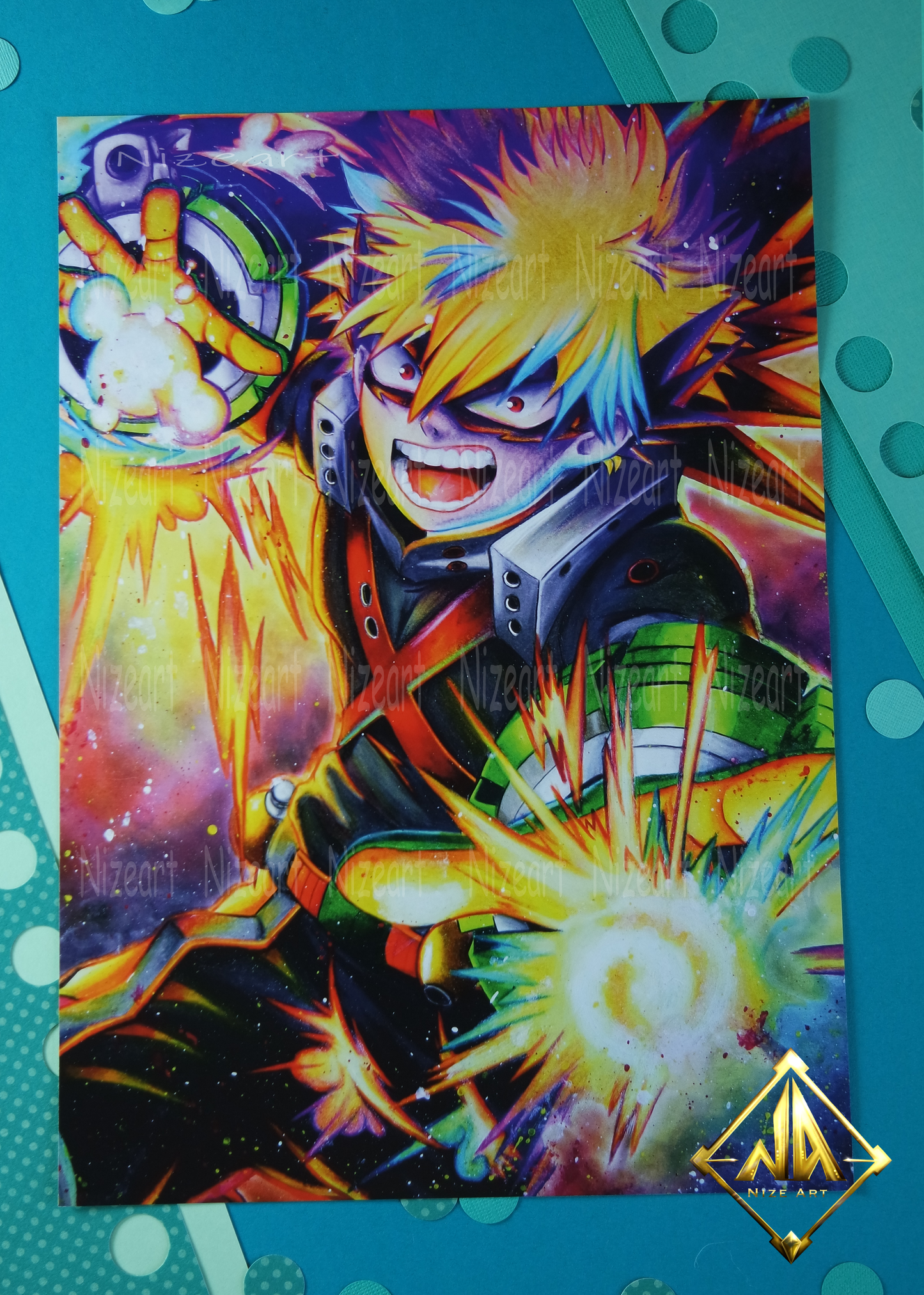 Katsuki Bakugo Poster
