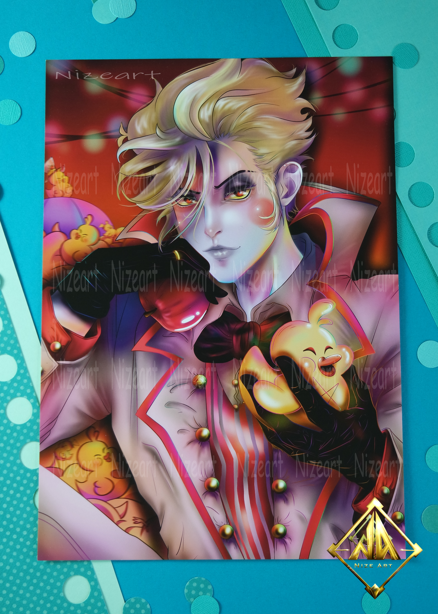 Lucifer Mensch Poster A4