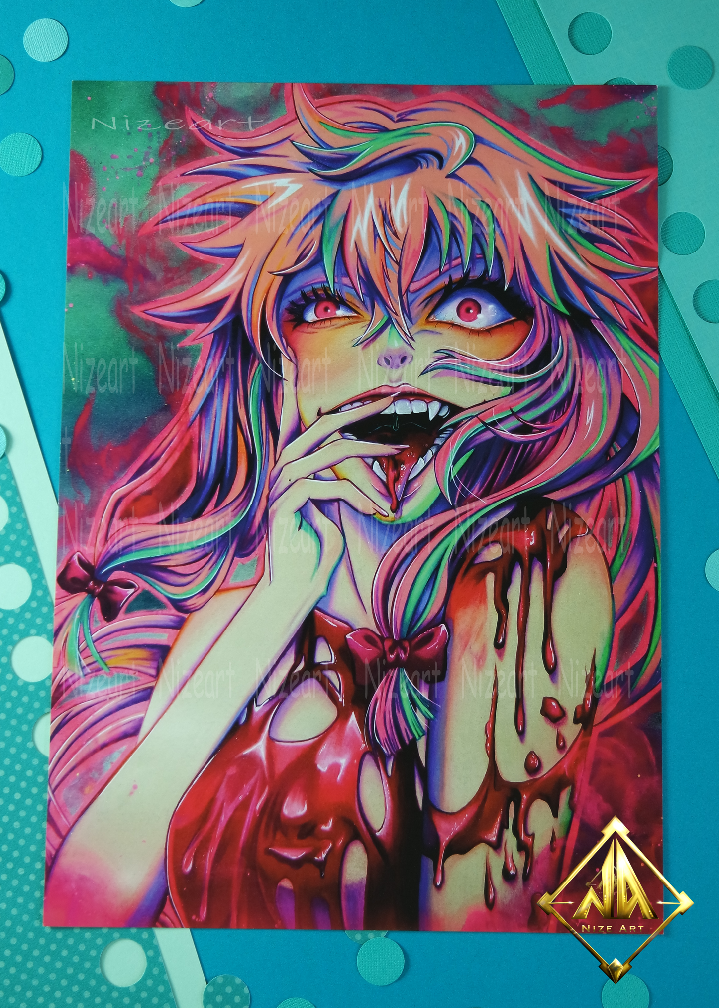 Angel &amp; Fat Nugget Print