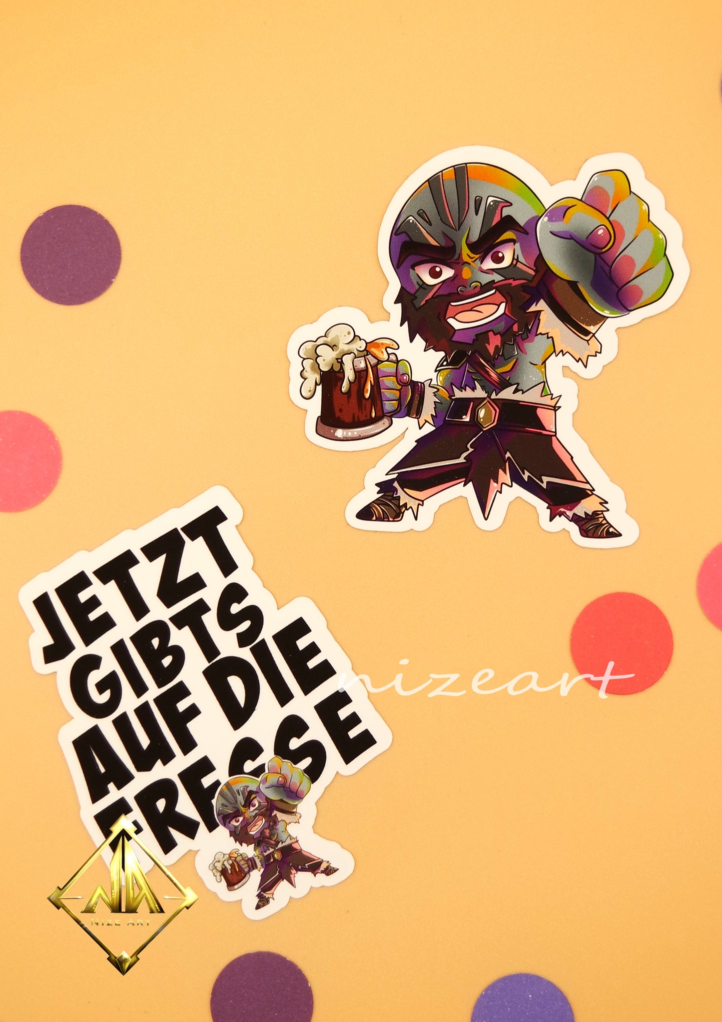 Sticker unterschiedliche