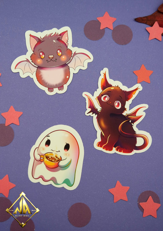 Hexen Sheet und Sticker Wesen