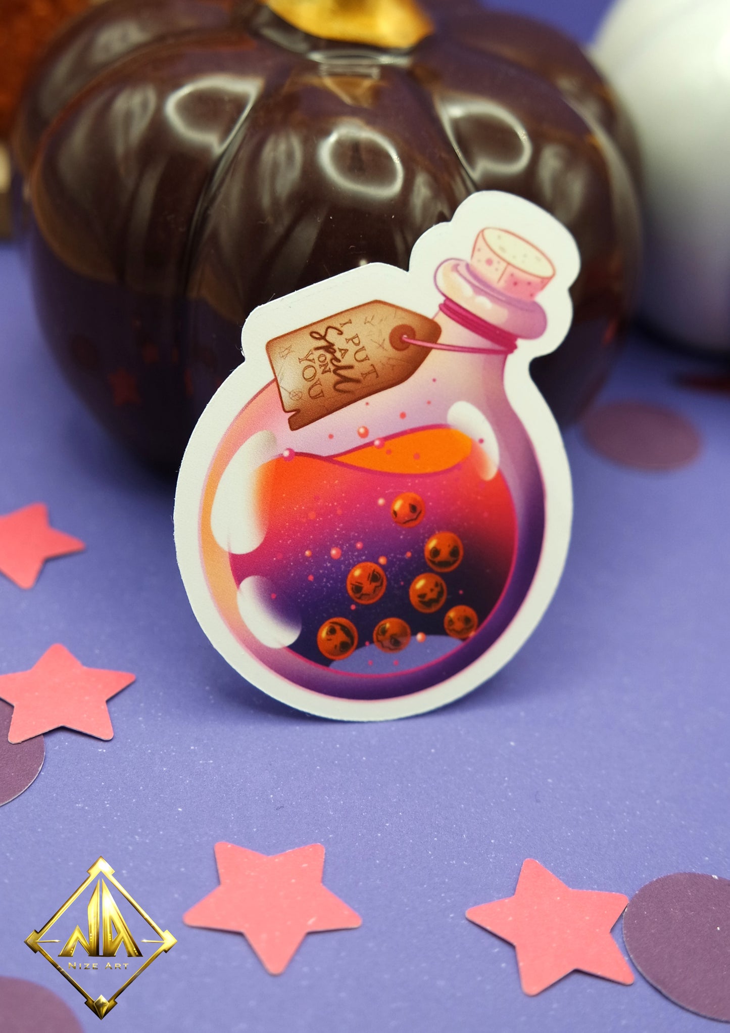 Hexen Sheet und Sticker